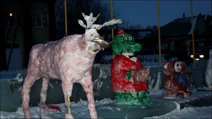 Адские твари расползаются по дворам