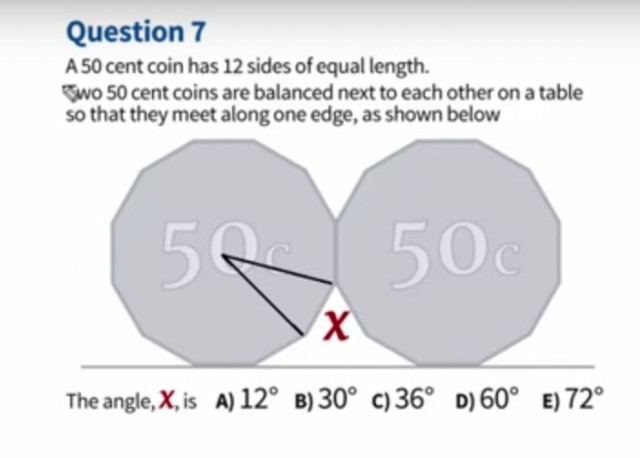 Слабо решить геометрическую задачу, поставившую в тупик австралийских старшеклассников?