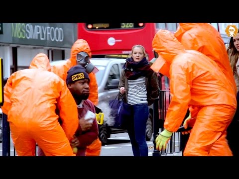 Мокрые штаны - биологическое оружие в Лондоне