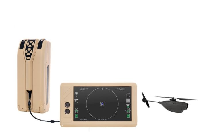 Солидный армейский мини-дрон