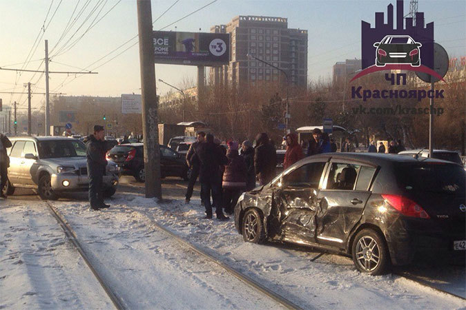 Полицейские установили, сколько машин «собрал» пьяный водитель на «Красрабе»