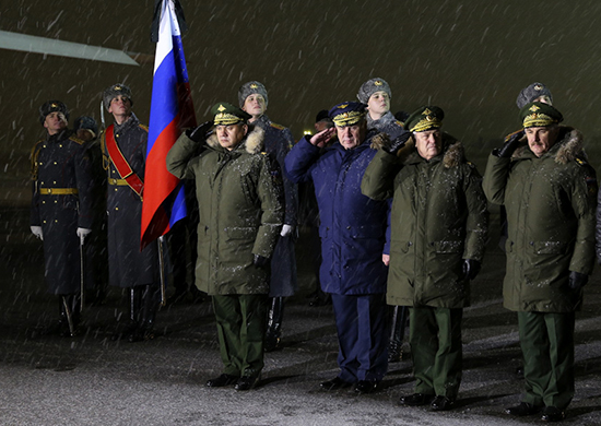 Аэродром Чкаловский. Воинские почести Герою России Олегу Пешкову