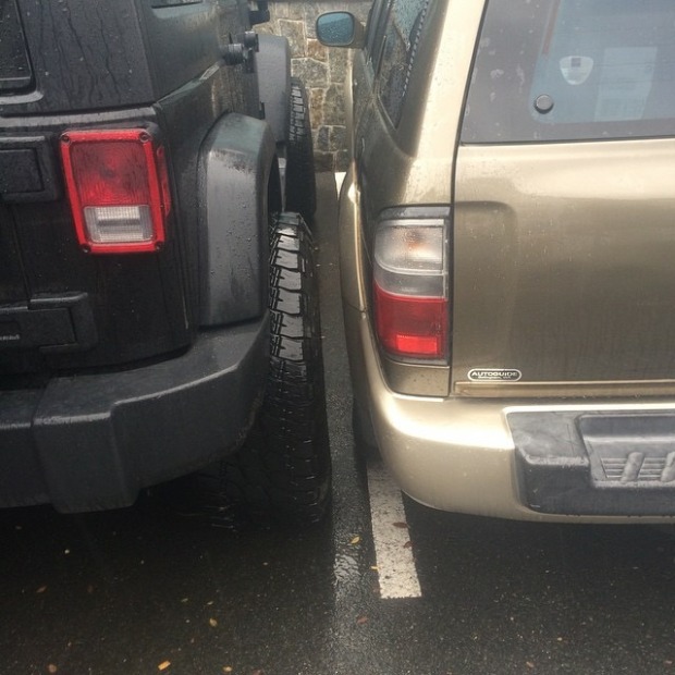 Мастер парковки на внедорожнике