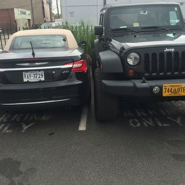 Мастер парковки на внедорожнике