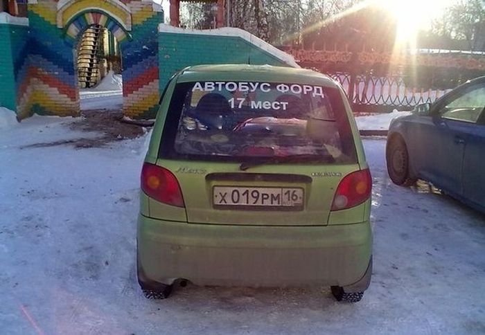 Автоюмор для автомобилистов и пешеходов