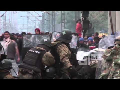 Полиция Македонии и атака сарацинов