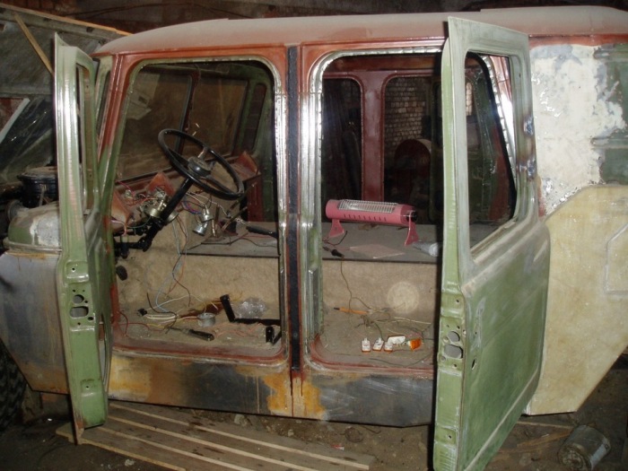 Самодельный Hummer H1 на базе ГАЗ-66