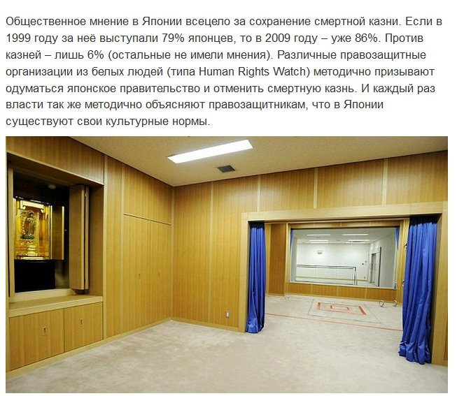 Смертная казнь в современной Японии