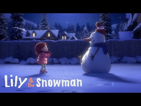 Трогательный мультик - Lily & the Snowman