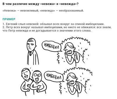 Весёлые правила русского языка