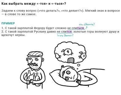 Весёлые правила русского языка
