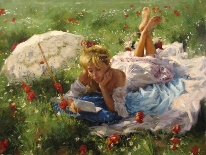 Художник Vicente Romero Redondo 