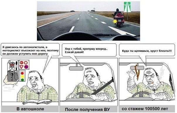 Стаж водителя и ПДД