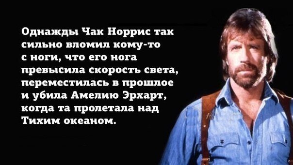 Сегодня 76 годам исполнился Чак Норрис