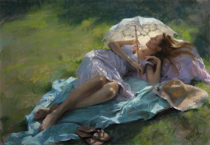 Художник Vicente Romero Redondo 