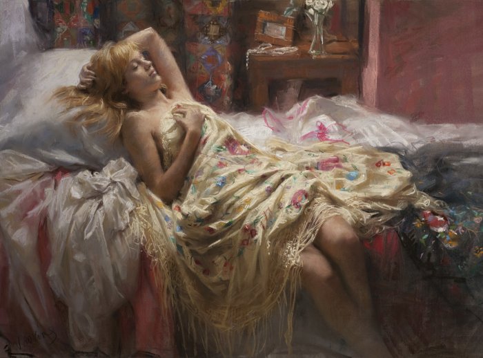 Художник Vicente Romero Redondo 