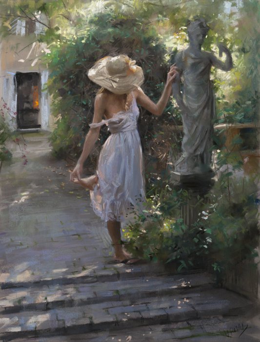 Художник Vicente Romero Redondo 