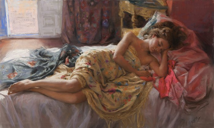 Художник Vicente Romero Redondo 