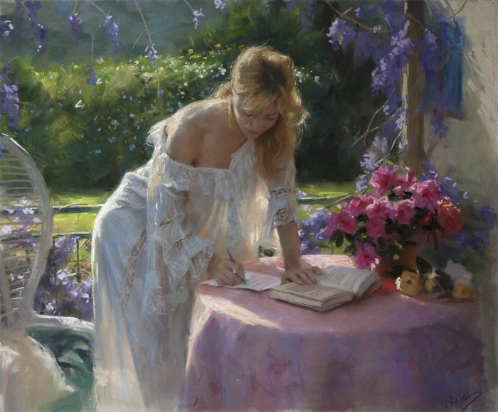Художник Vicente Romero Redondo 