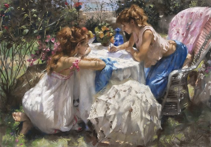 Художник Vicente Romero Redondo 