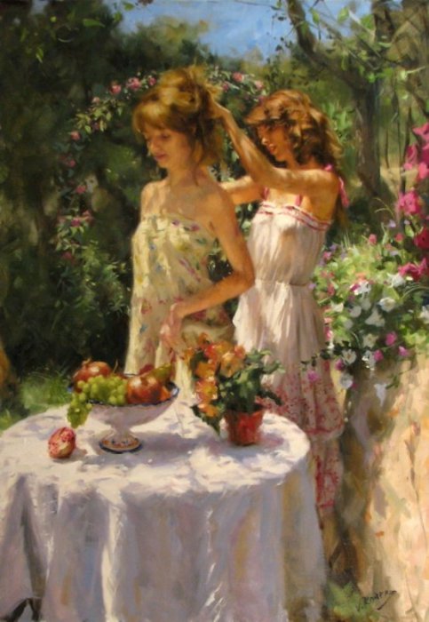 Художник Vicente Romero Redondo 