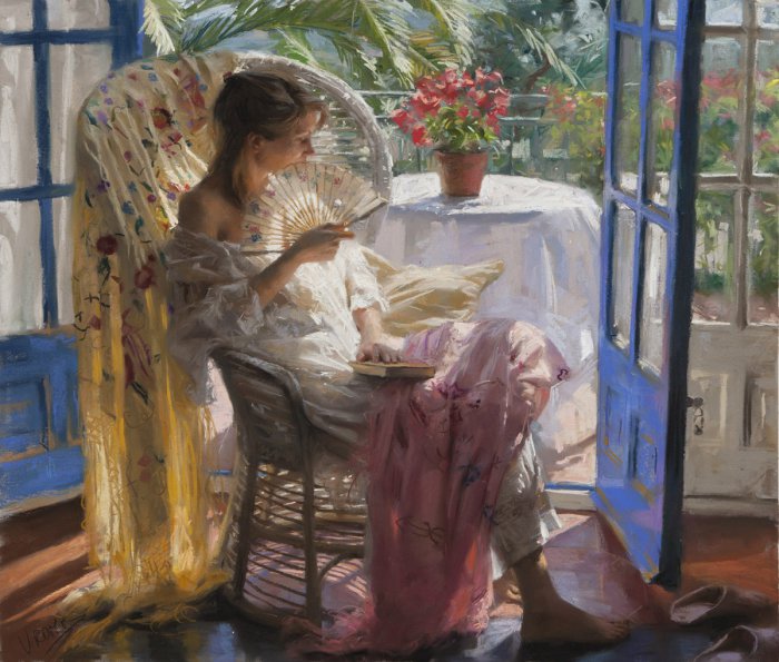 Художник Vicente Romero Redondo 