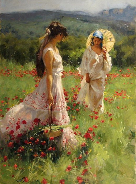 Художник Vicente Romero Redondo 