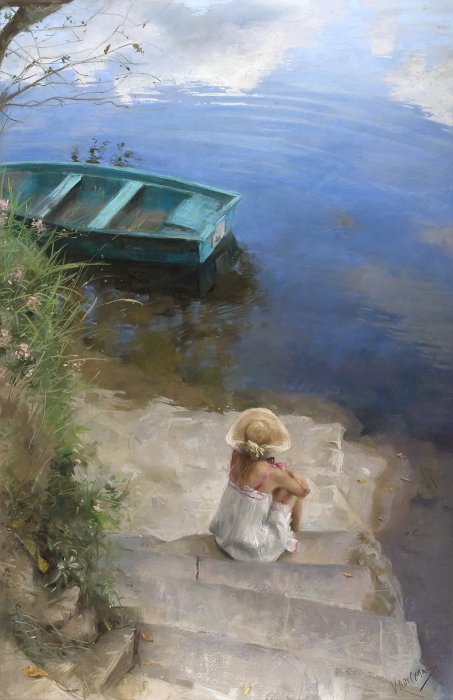Художник Vicente Romero Redondo 