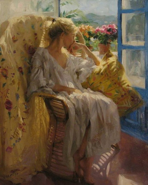 Художник Vicente Romero Redondo 