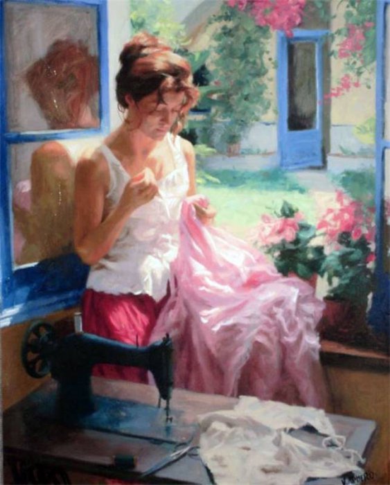 Художник Vicente Romero Redondo 