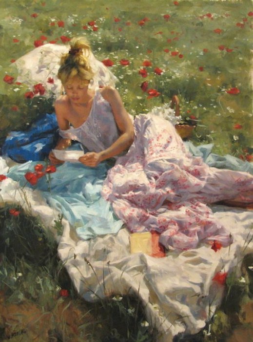 Художник Vicente Romero Redondo 