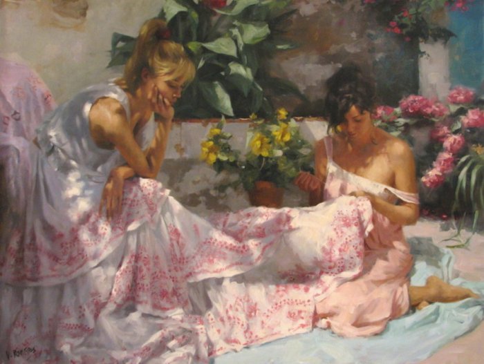 Художник Vicente Romero Redondo 