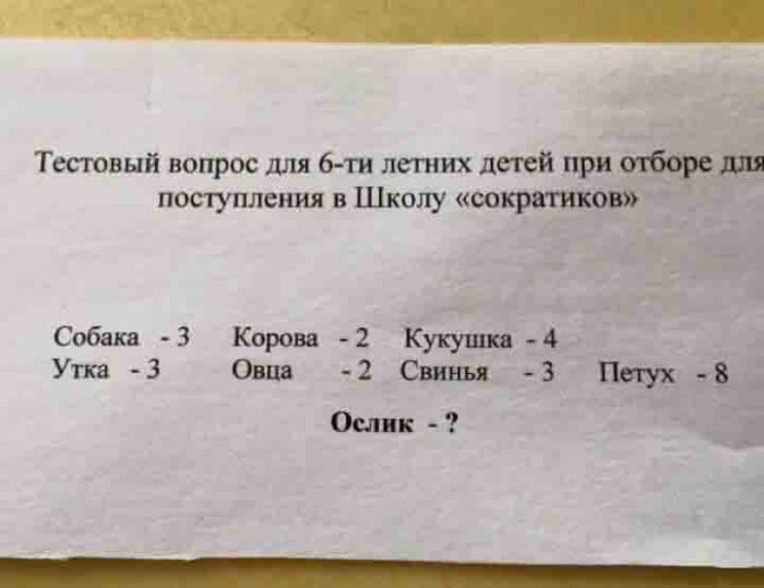 А ты "сократик"?