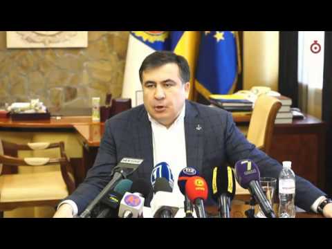 Саакашвили и украинский язык