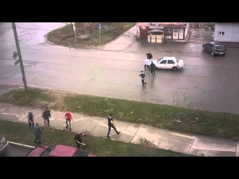 Драка! Бейсболисты из Новосибирска!