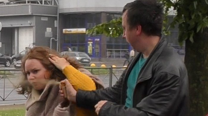 Активисты из аналога "Стопхама" брызнули из газового баллончика в лицо женщине