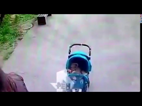 Балкон чуть не убил мать с ребёнком