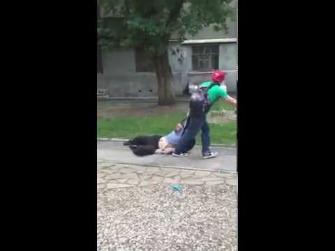 Устранение пьяного с детской площадки