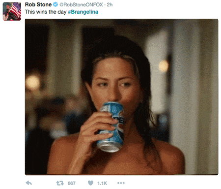 Интернет хохочет над разводом Джоли и Питта