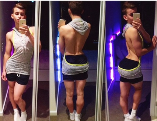 Чувак с задницей Ким Кардашян