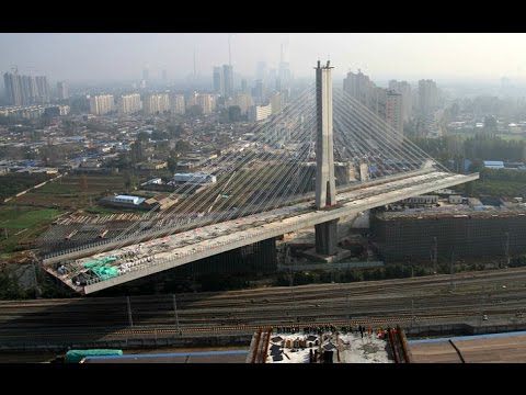 Инженерное порно: китайский мост с поворотом