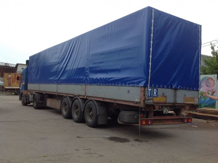 Как поднять в одиночку прицеп фуры !?