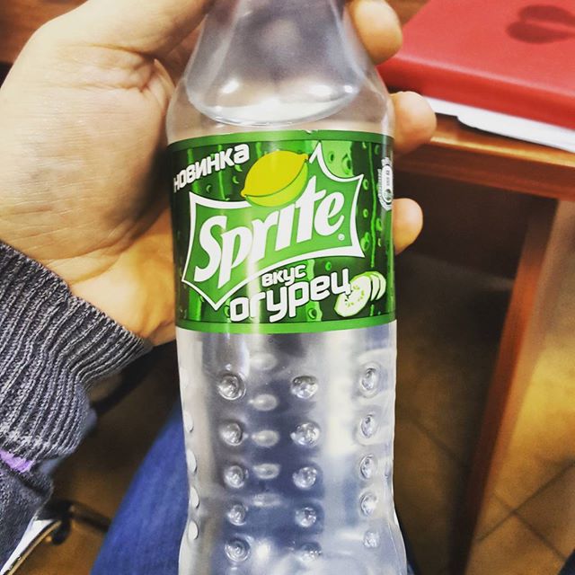Совершенно неожиданный вкус Sprite