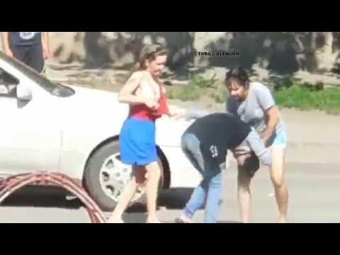 Девичья драка в Хабаровске