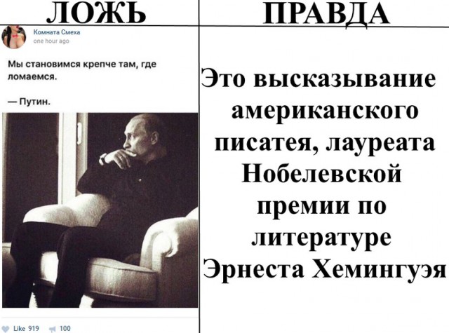 Ложь и правда    