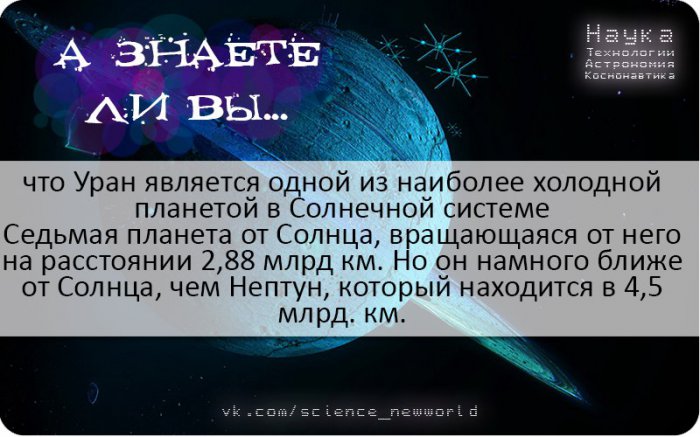 А вы знали? Планета Уран