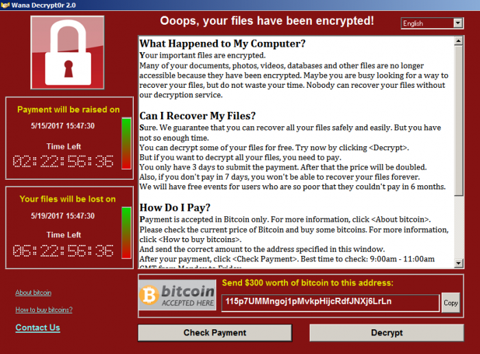 Проверяем и защищаем свою систему от Wana decrypt0r 2.0