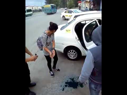 Таксисты и зелёнка