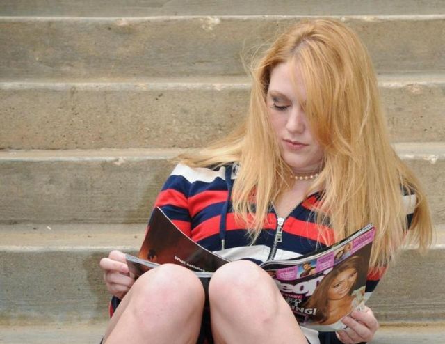 Случайные засветы женского нижнего белья