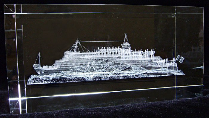 3D гравировка. Лазерная гравировка на стекле